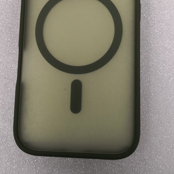 SUPFINE Magnetic for iPhone 16 Pro Case. Green Slim Translucent Matte Shockproof - Picture 7 of 8